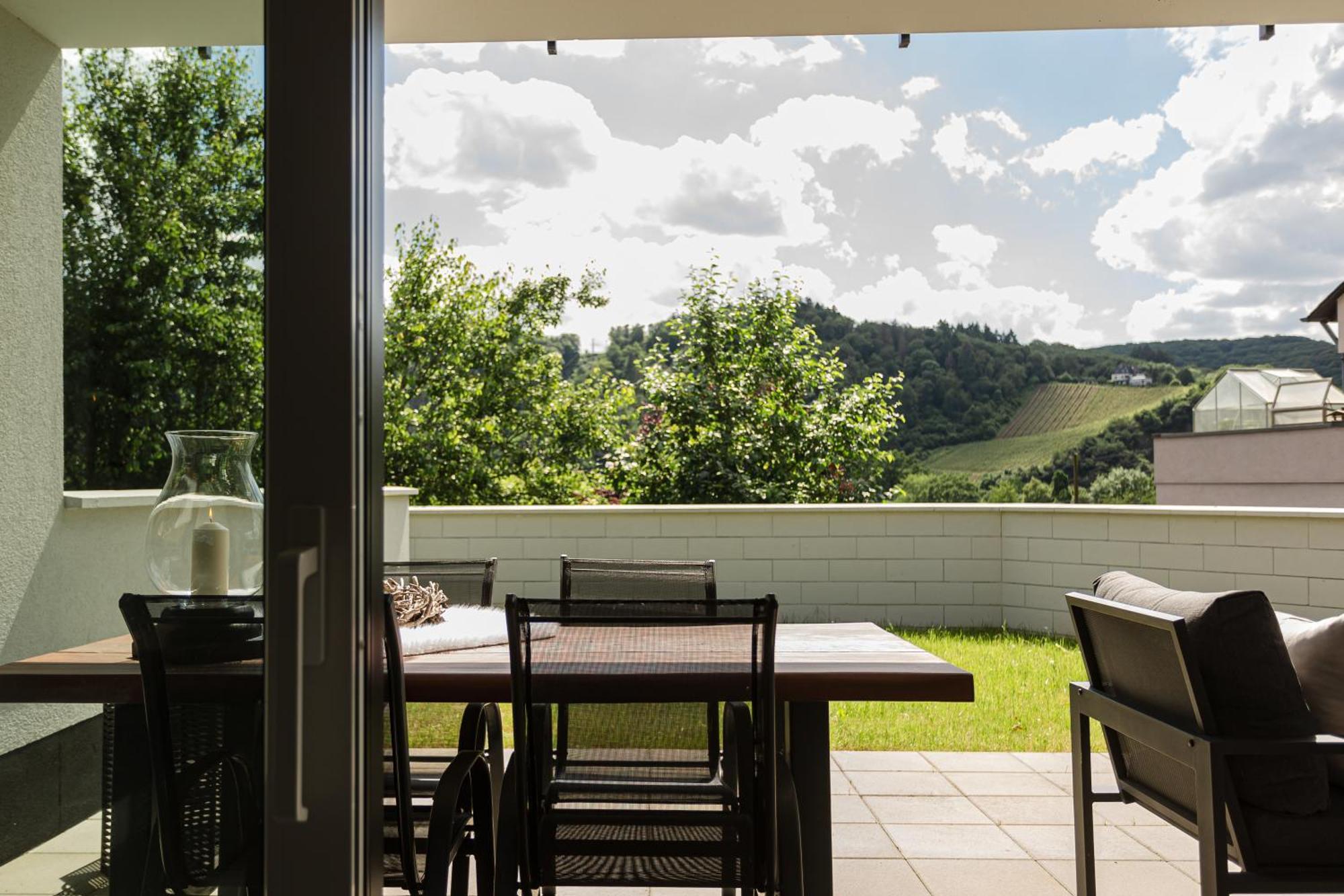 Luxusferienwohnung Moselruhe Bullay Mit Grosser Terrasse Und Schoenem Ausblick Ngoại thất bức ảnh